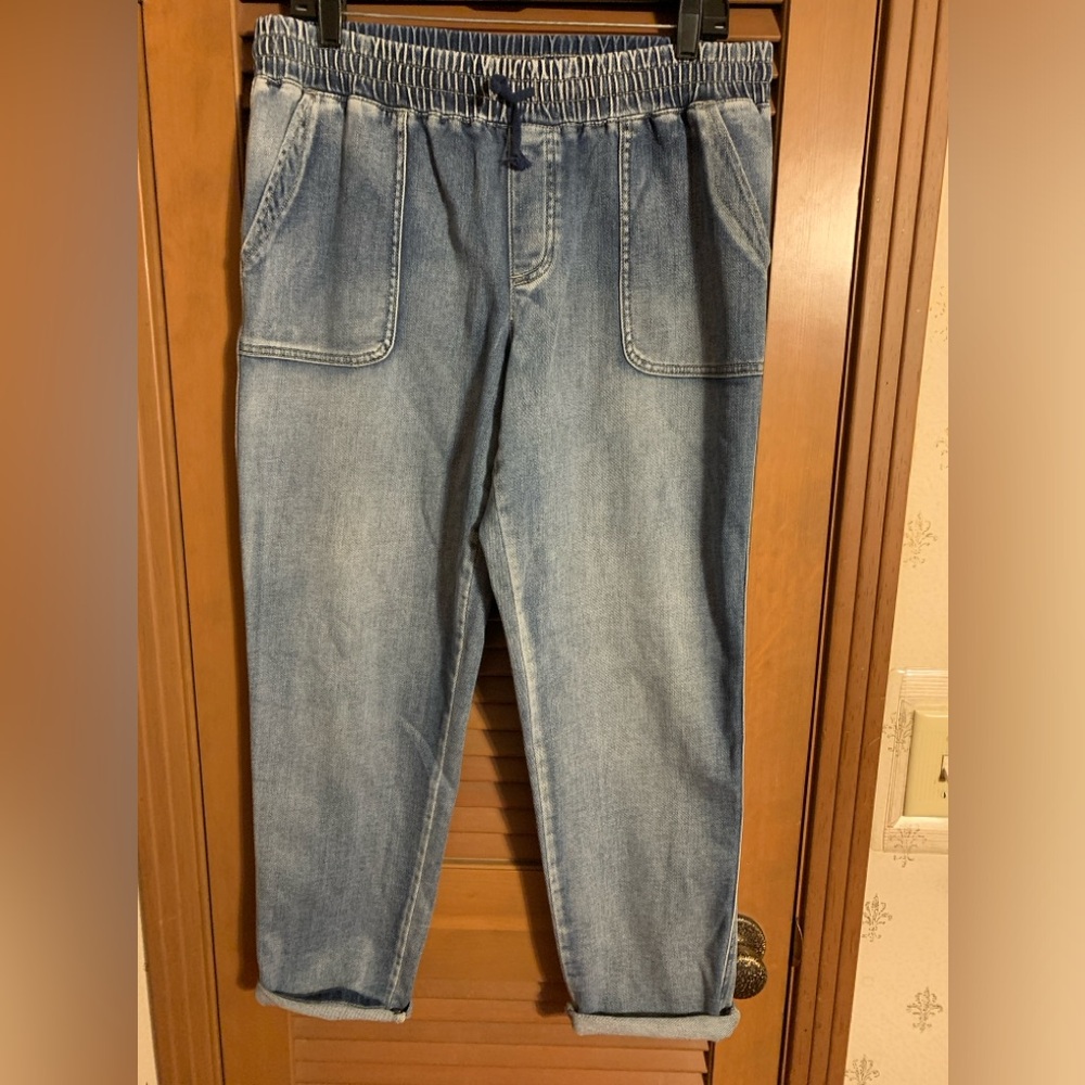 Maurice’s crop ankle jeans